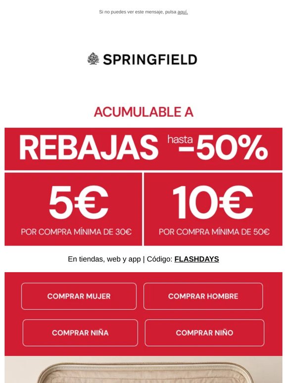 ¡Ahórrate 10€ o 5€!💶🧳Maleta de verano con Rebajas hasta -50%