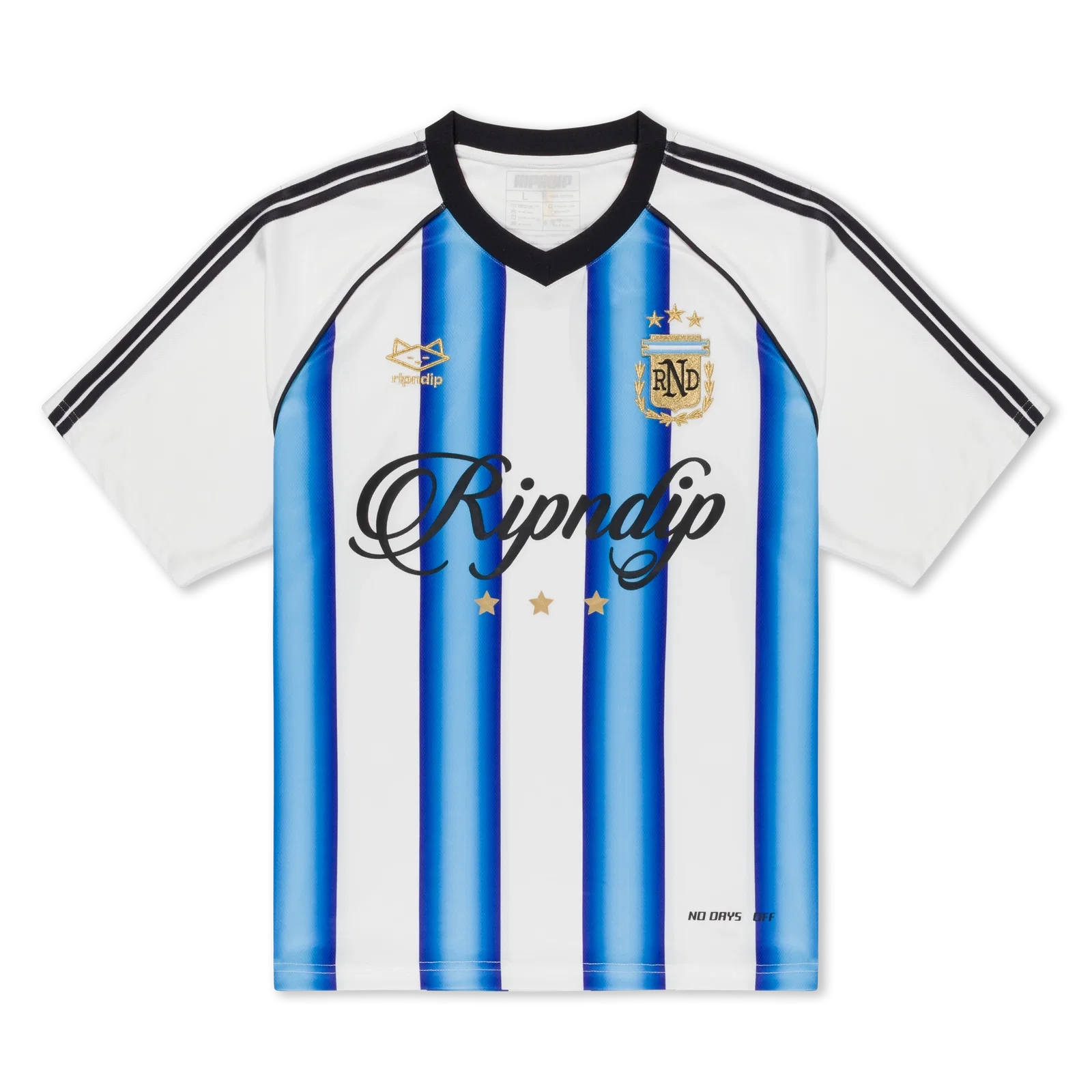 Image of RND Cup Argentina Soccer Jersey (White / Blue)