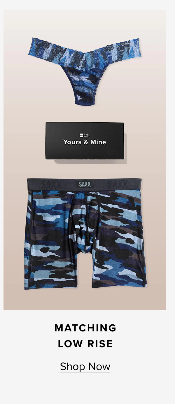 Matching low rise - Shop Now 