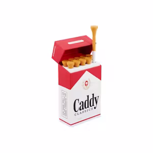 Royal Red Golf Tee Holder