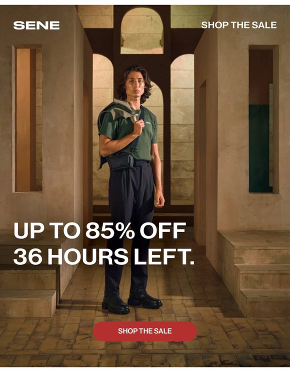 Last day tomorrow - up to 85% off