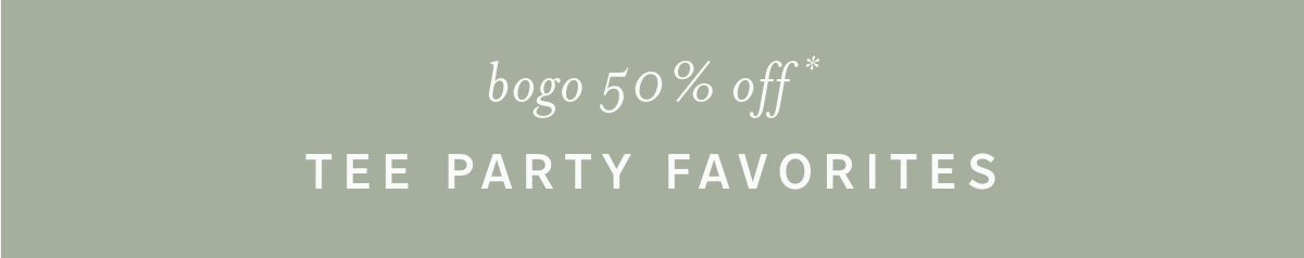 Shop the BOGO 50% Off Sale