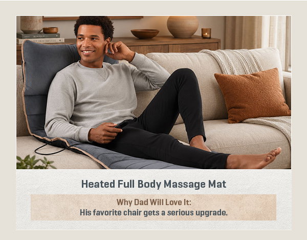 Heated Full Body Massage Mat