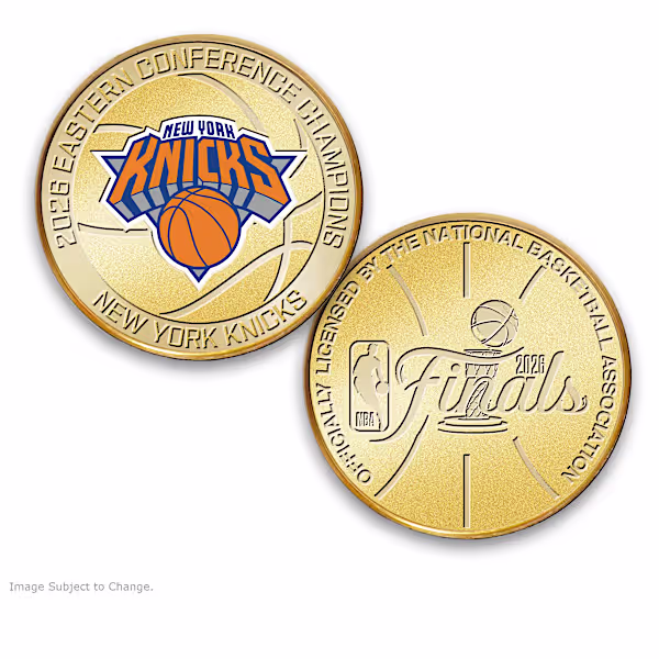 New York Knicks 2026 Eastern Conference Champions Coins