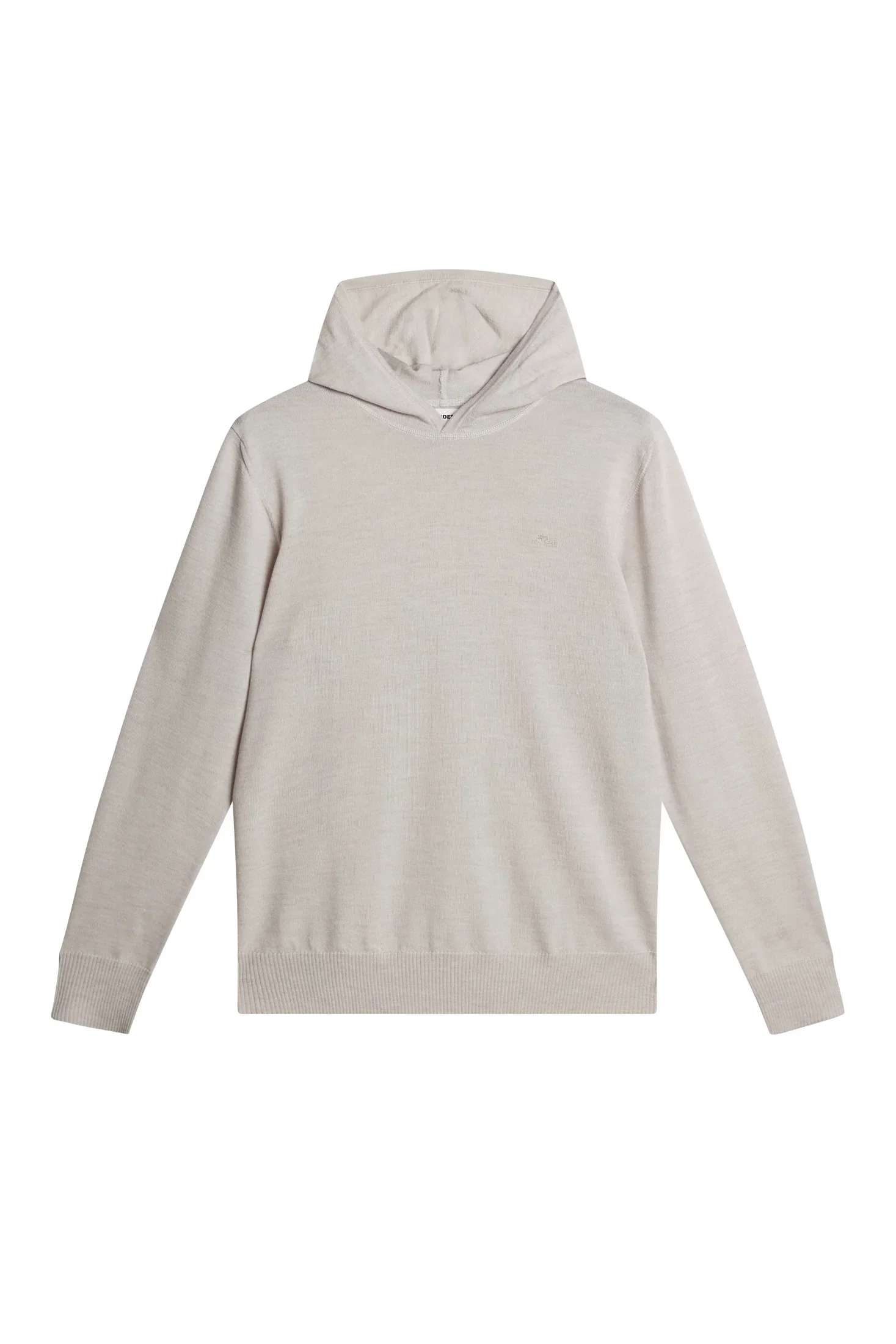 Image of Karl Merino Hoodie / Moonbeam Melange