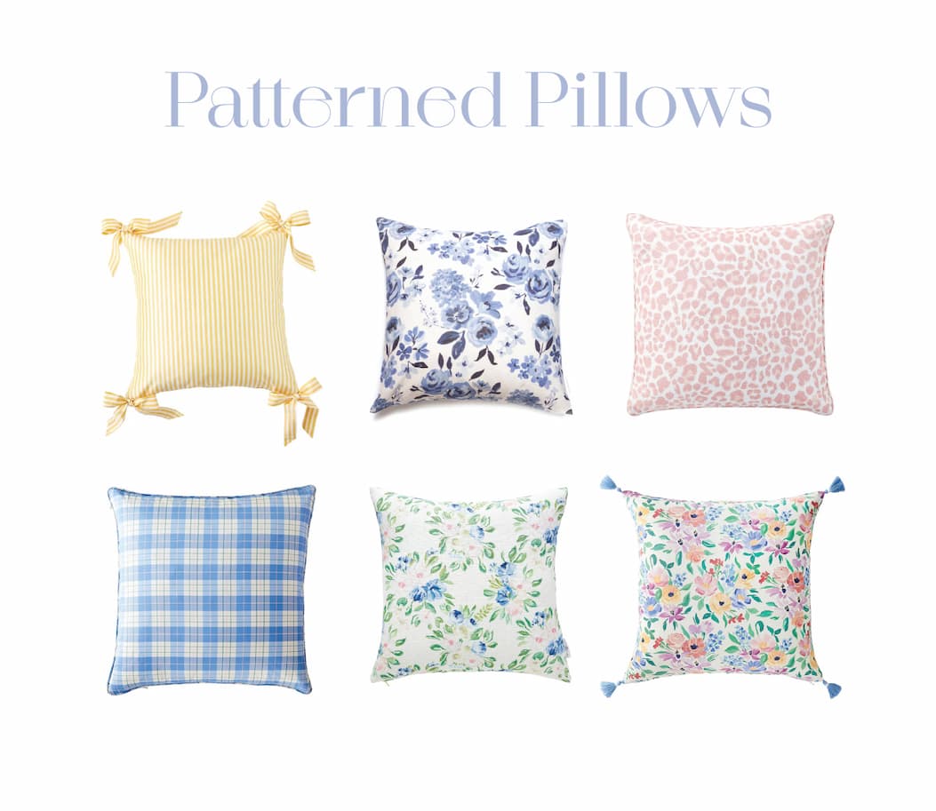 Patterned Pillows