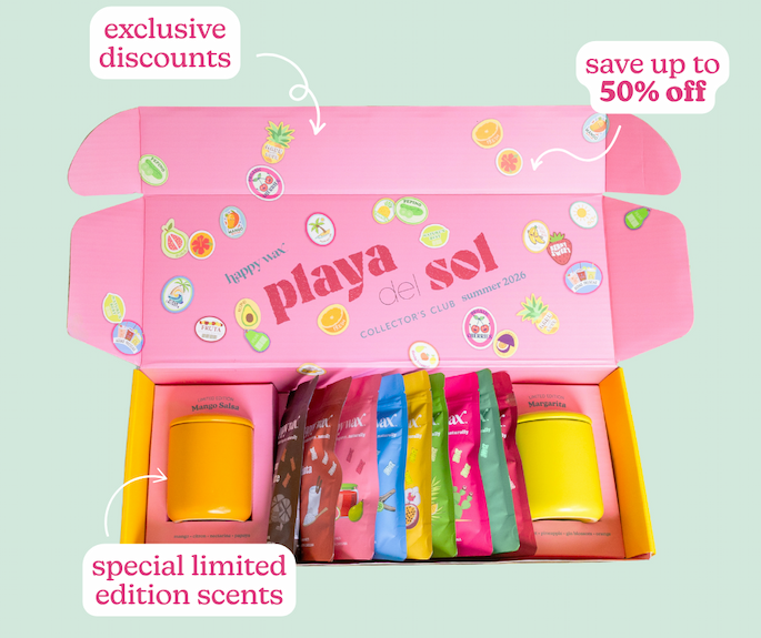 exclusive discounts. save up to 50% off. special limited edition scents. 