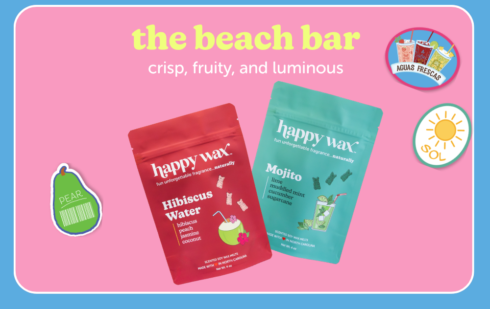 the beach bar. crisp, fruity, and luminous.