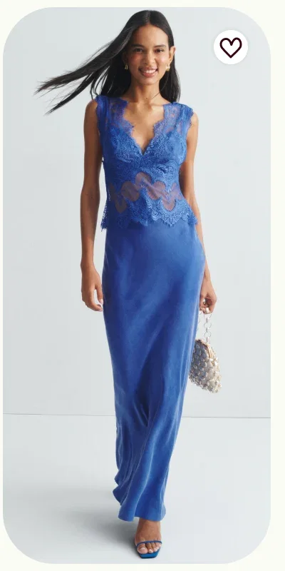 Visions Lace Maxi Dress