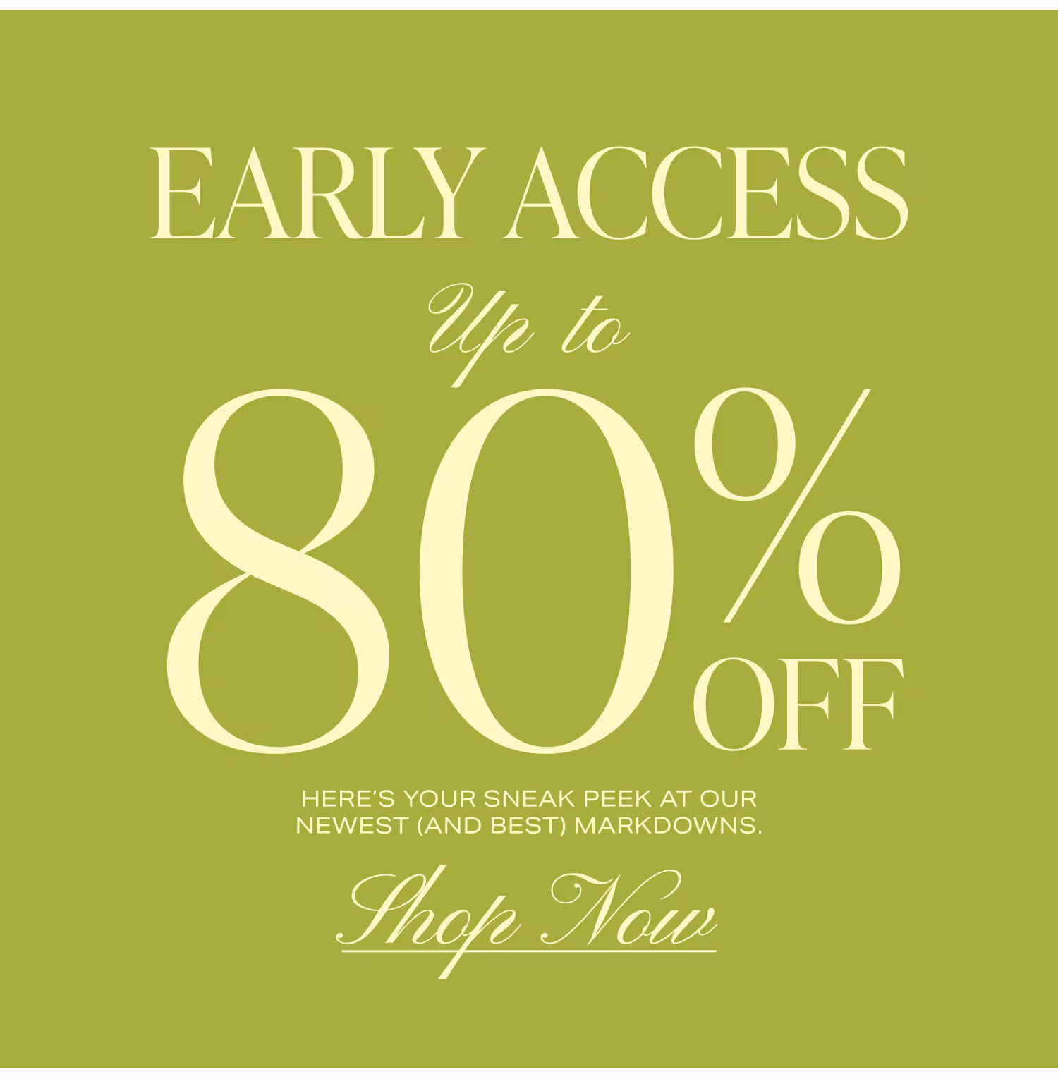 Shop Up To 80% Off