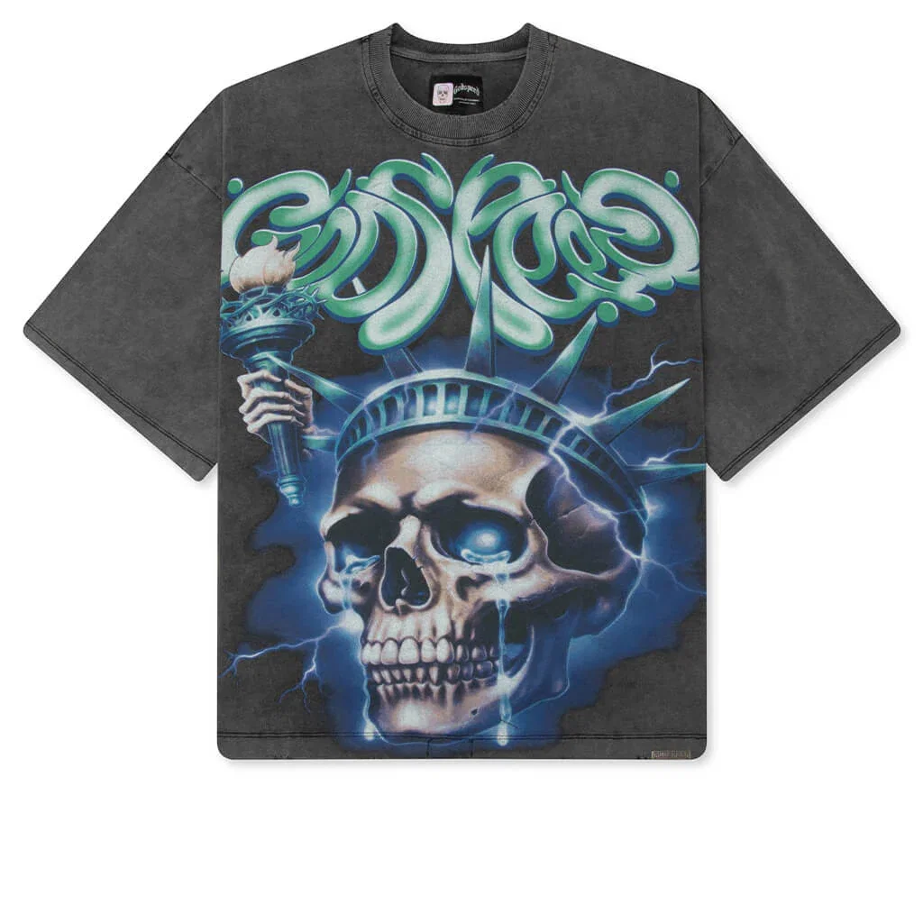 Image of Liberty Tears T-Shirt - Grey Wash