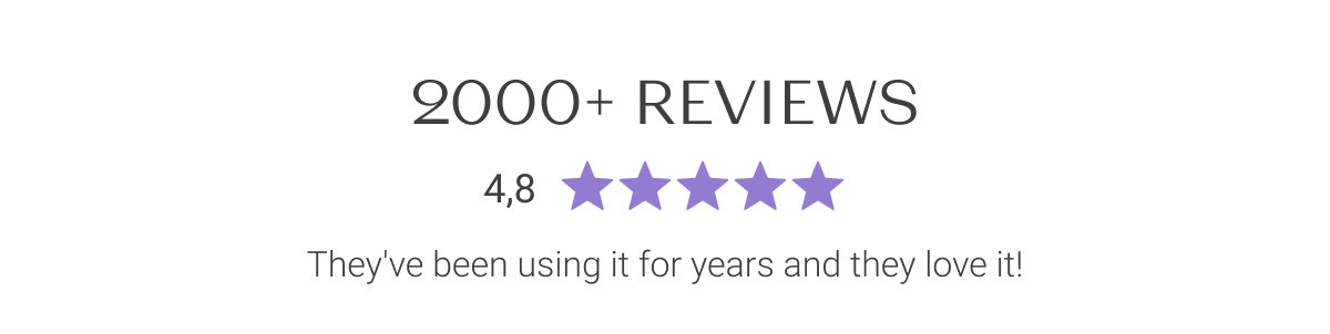 2000+ Reviews