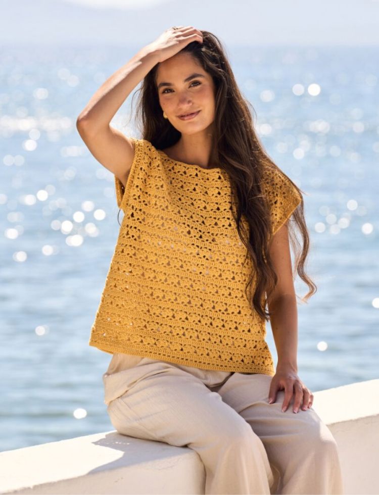Rowan Mode Cotton DK Crochet Pattern Booklet Copal