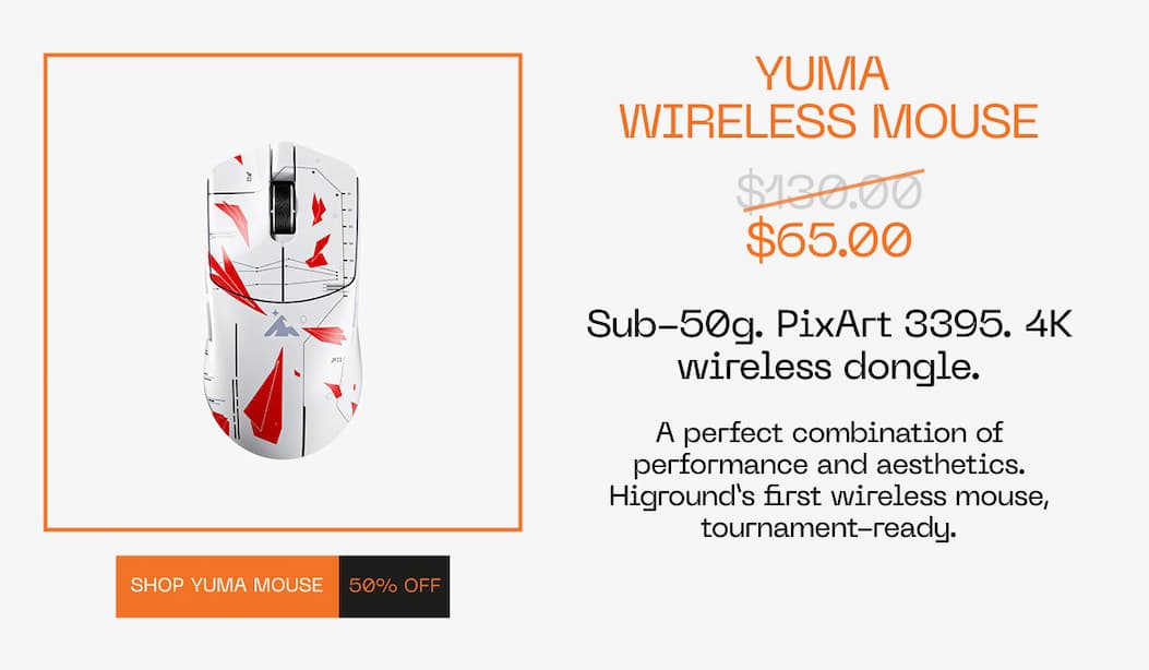 Yuma Wireless Mouse Higround Sale