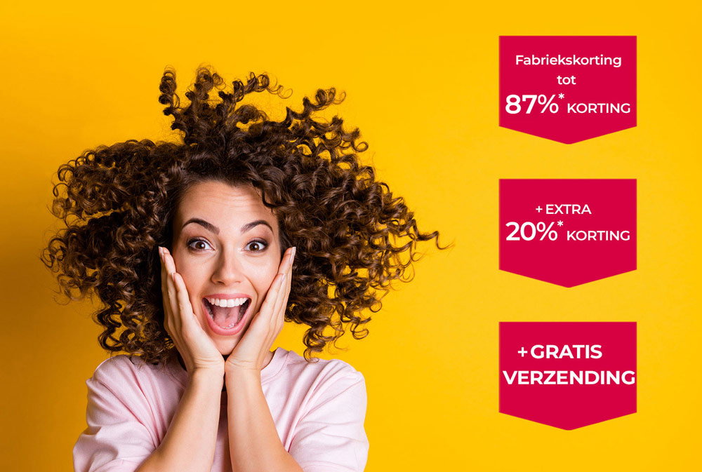 Extra 20% korting + Gratis Verzending op ALLE producten! 