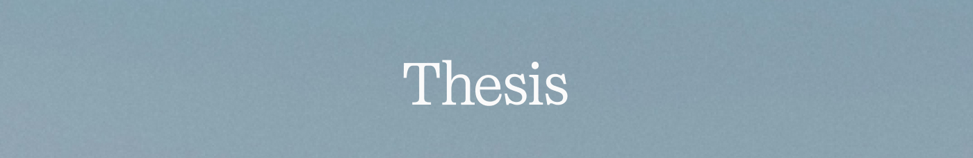 Thesis