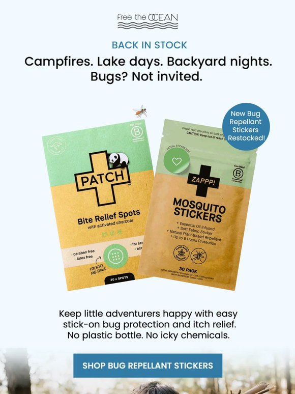 Back in Stock! Natural Bug Defense 🐞🦟