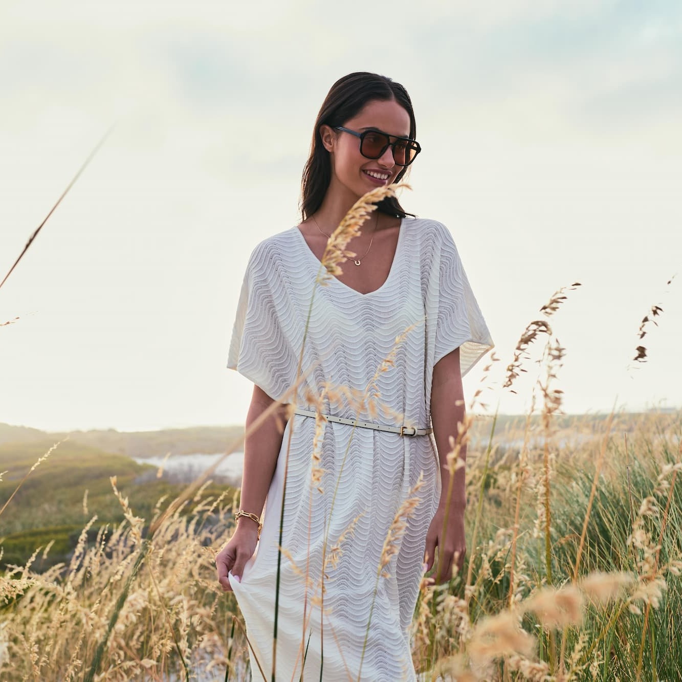 Women's Waverly Cotton Blend Dress