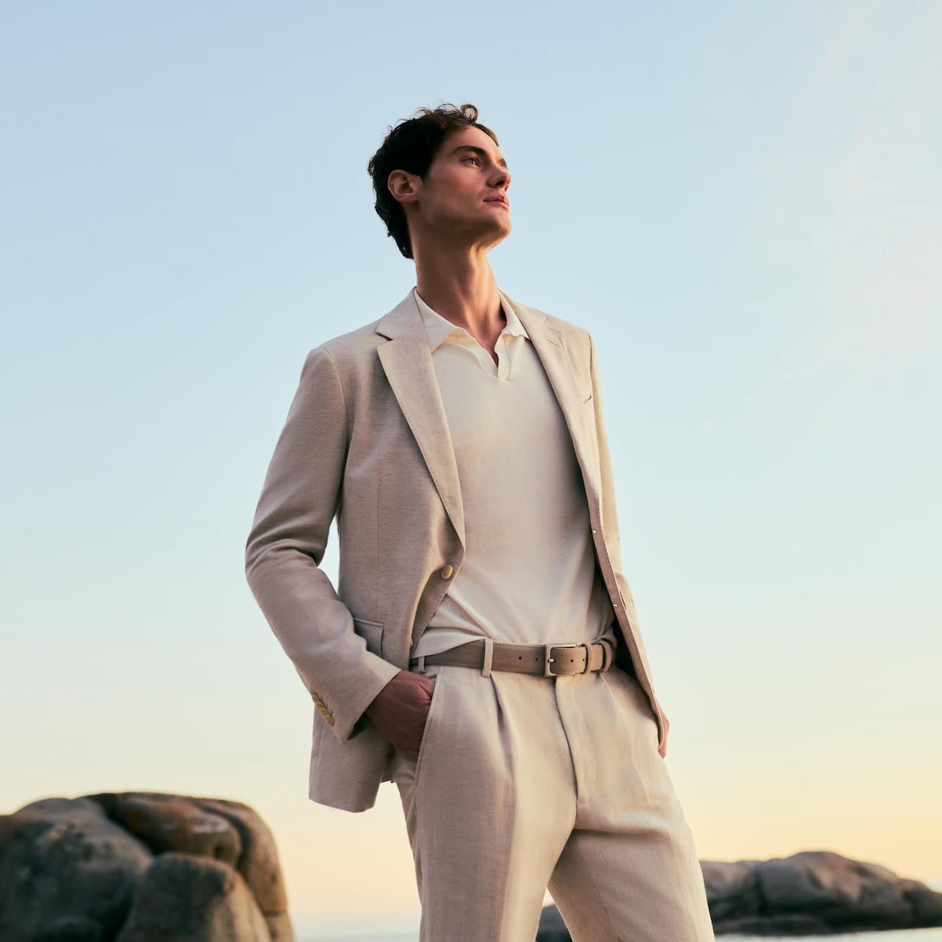 Men's Amalfi Linen Jacket