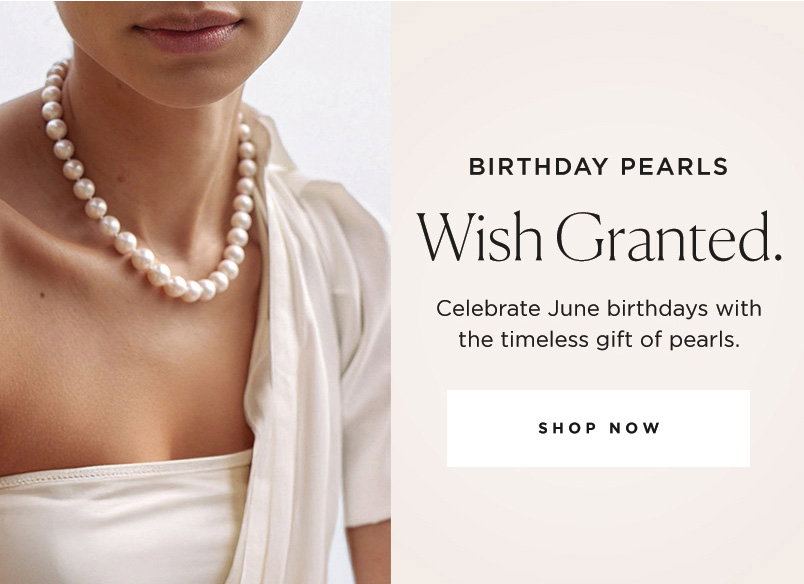 June Birthday Pearls