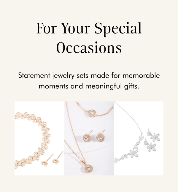For Your Special Occasions