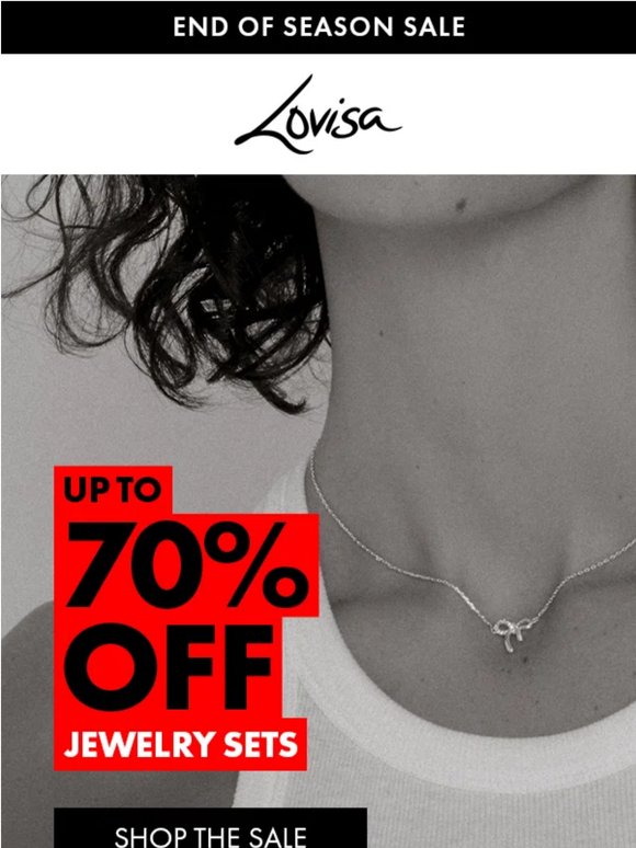 Must-have jewelry set savings