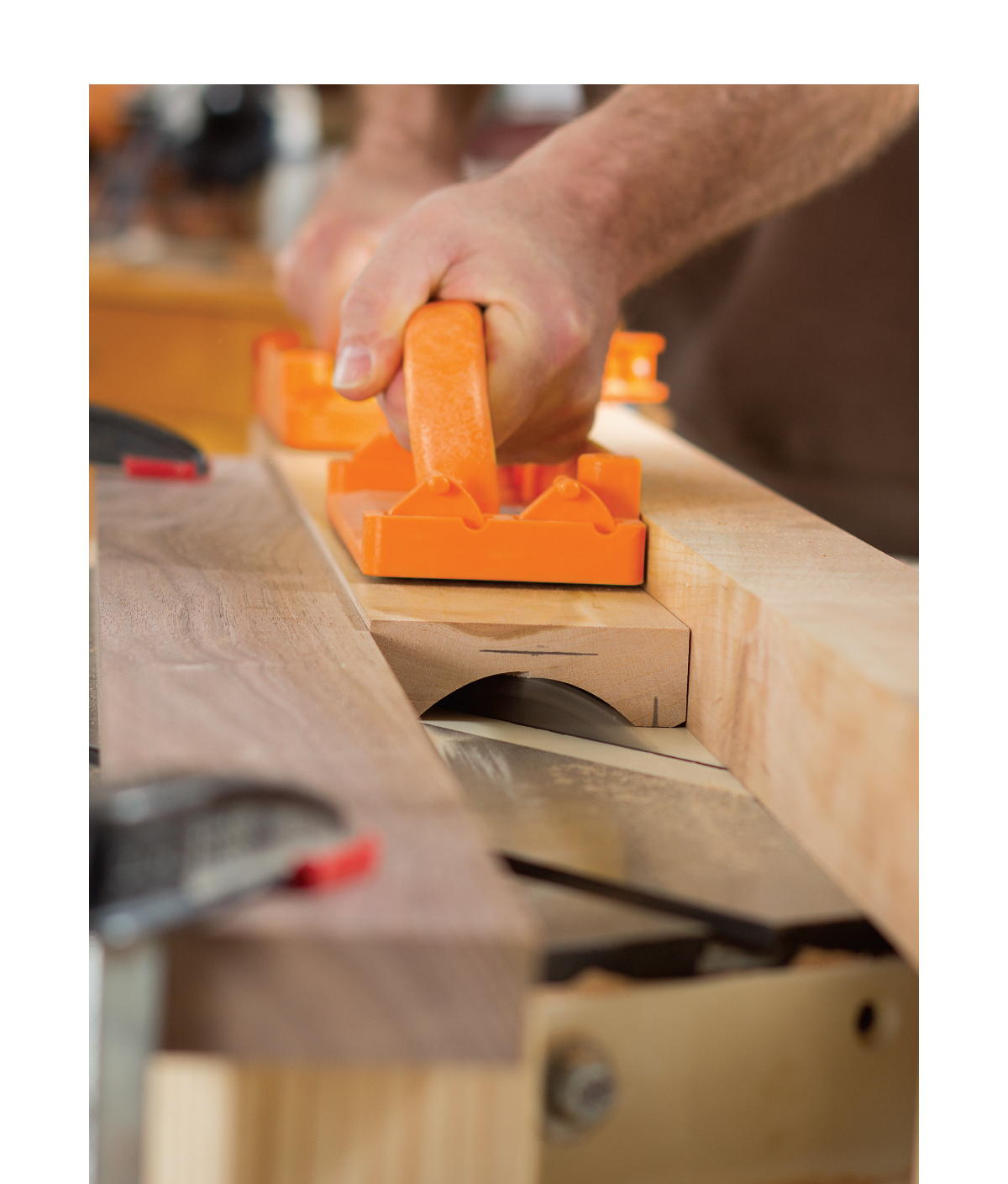 Push Block on Table Saw