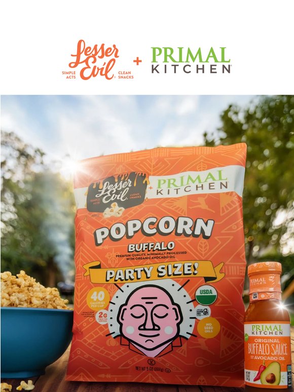 Buffalo Popcorn is NATIONWIDE at Whole Foods Market!