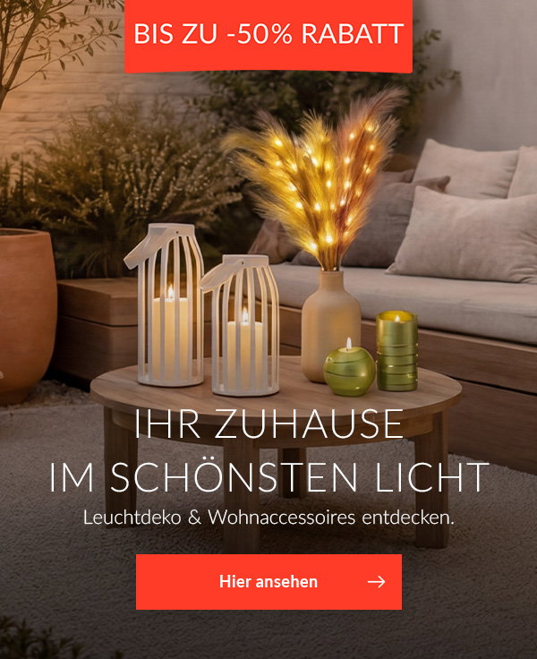 Deko bis zu -50% reduziert
