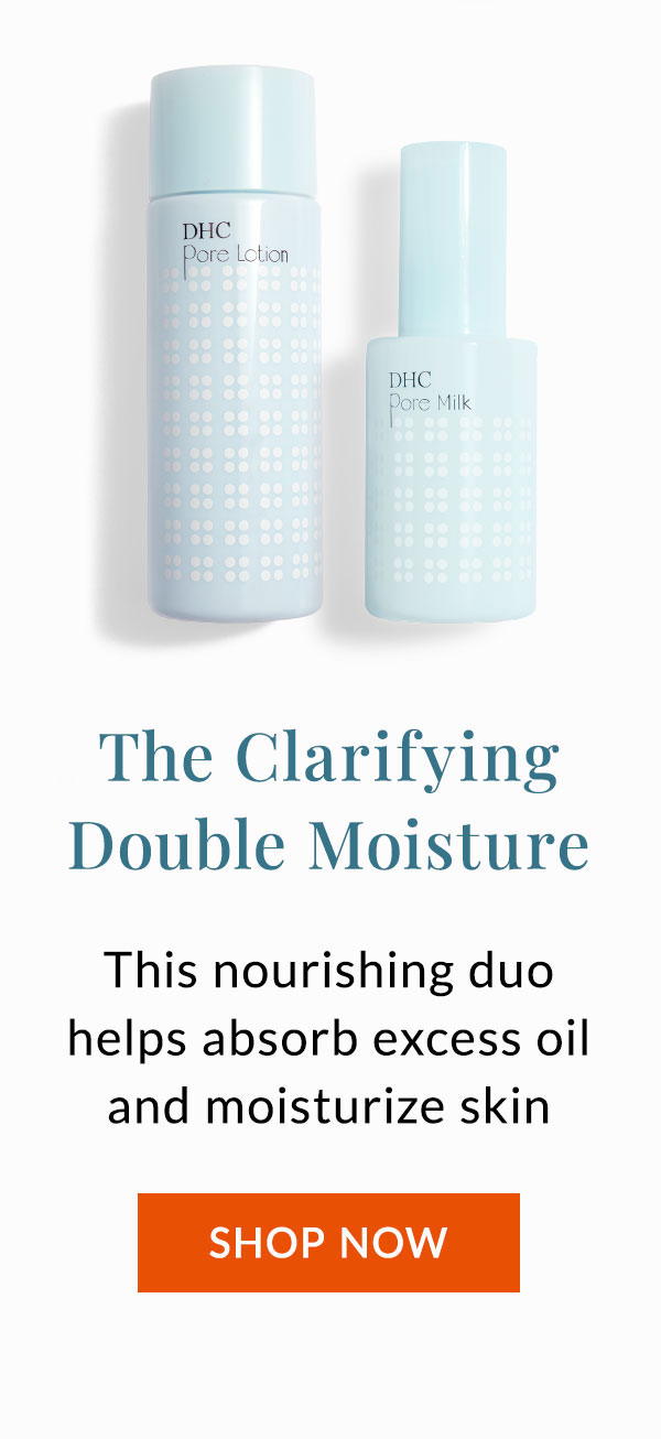 The Clarifying Double Moisture absorbs excess oil
