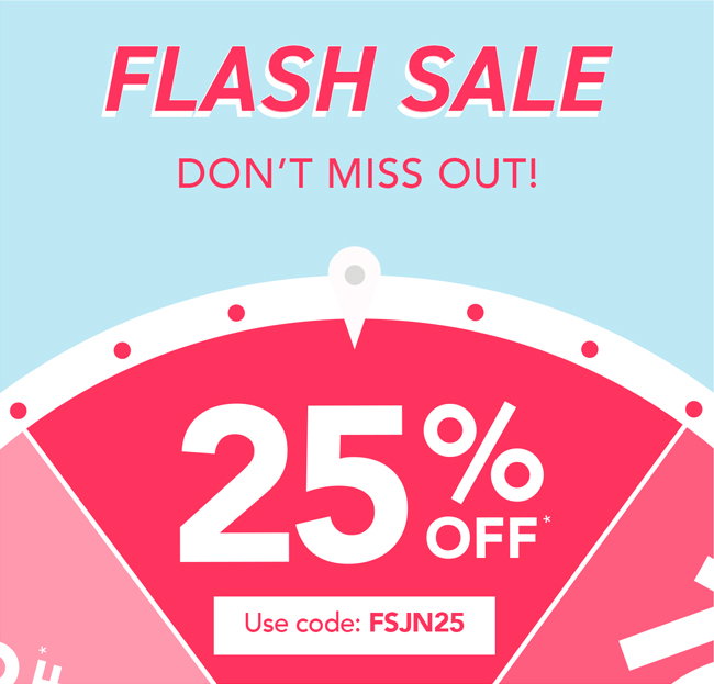 Enjoy 25% off almost everything when you use code: FSJN25