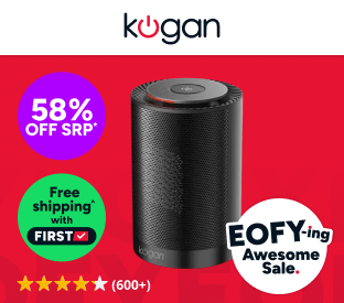 Kogan Portable Ceramic Fan Heater Product Image