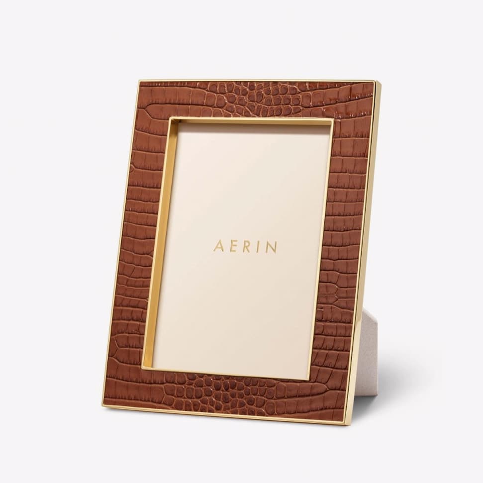Classic Croc Leather 5x7 Frame