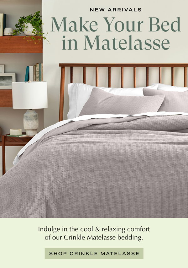 SHOP MATELASSE