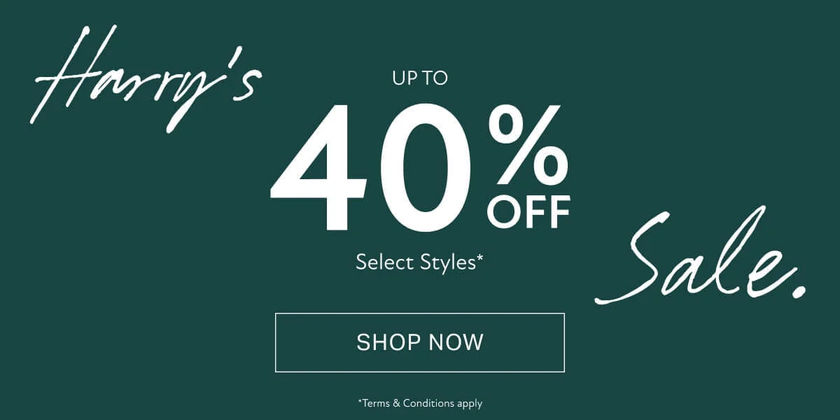 Harry's Sale: Up To 40% Off Select Styles*