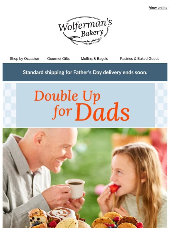 Only a few days left to buy one, get one 50% off gifts for Dad!