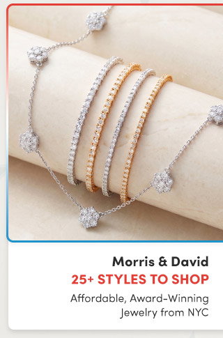 Morris & David | 25+ Styles to Shop | Affordable, Award-Winning Jewelry from NYC