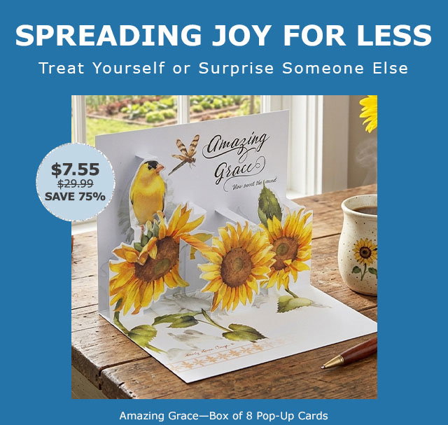 Spreading Joy for Less!