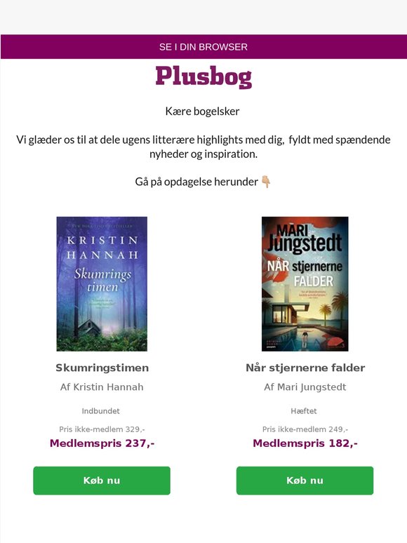 Ugens litterære highlights 📚