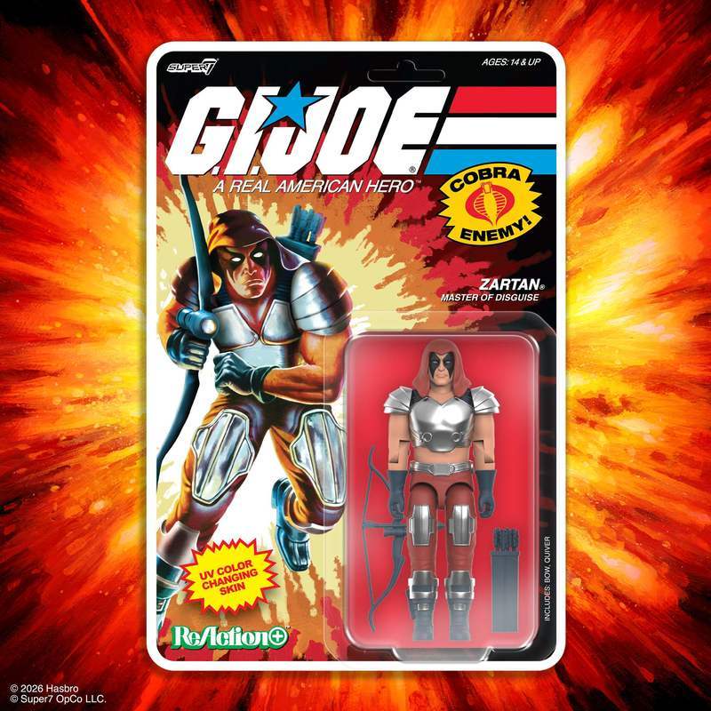 G.I. Joe ReAction+ Wave 9 - Zartan