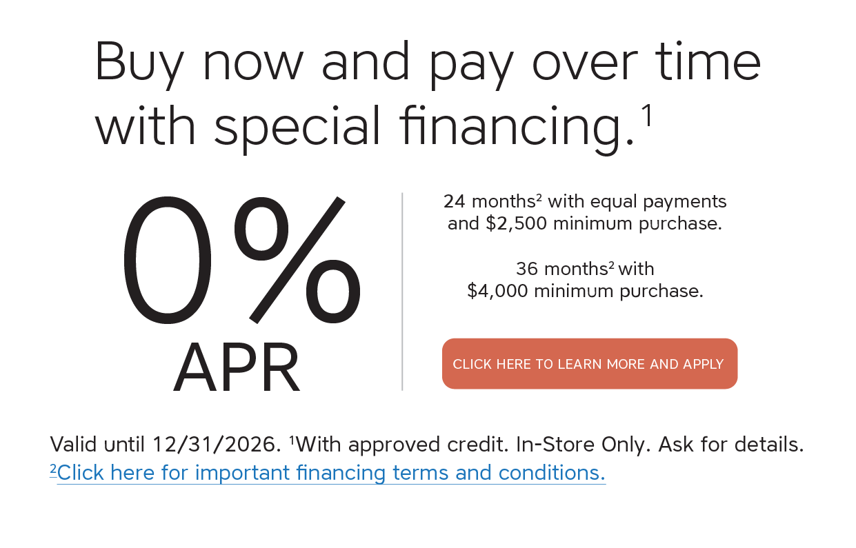 Special Financing Offer