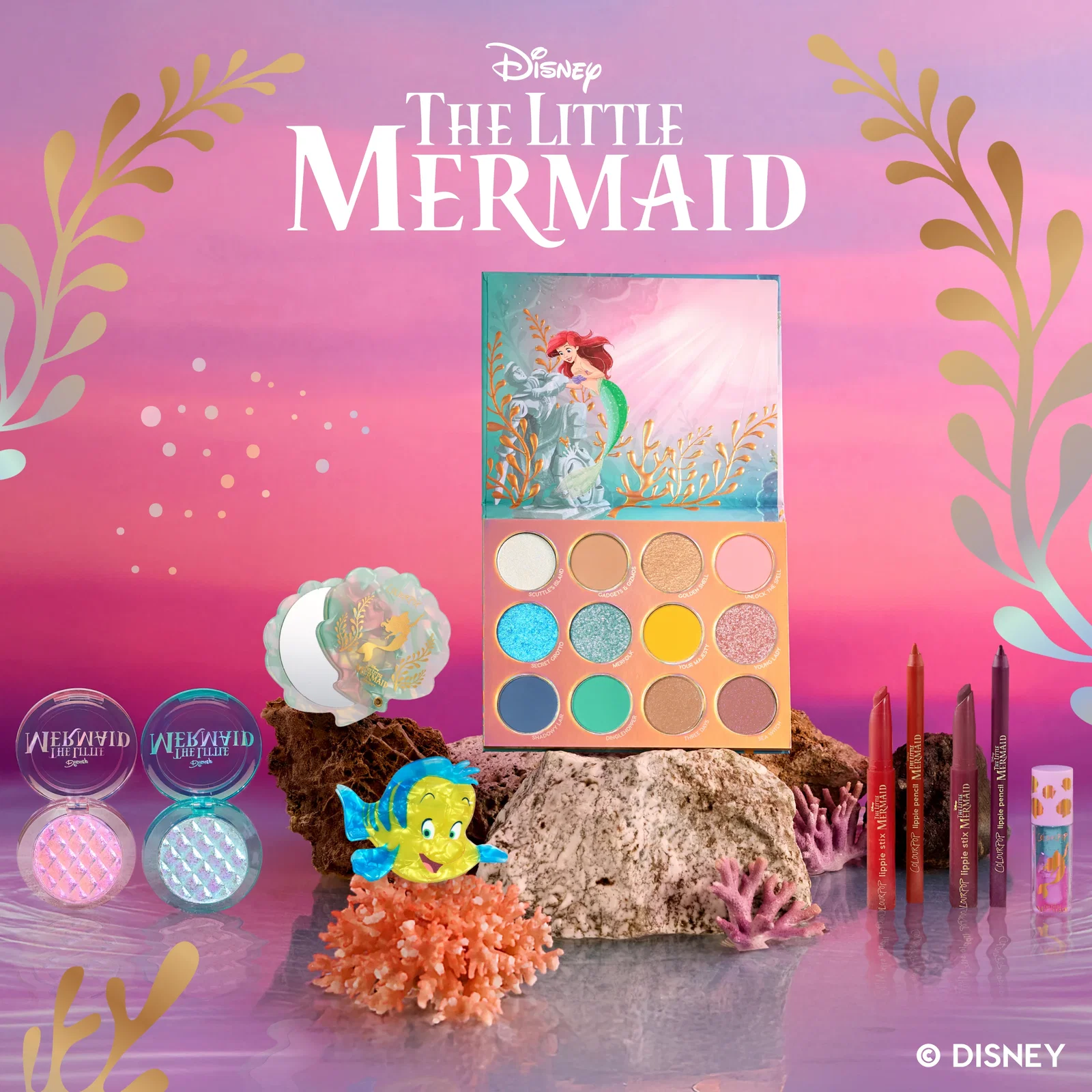 Image of ColourPop and The Little Mermaid