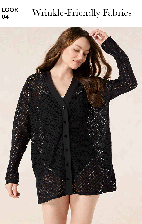 Shop Beach House Margot Cover Up Textured Cardigan in Seafoam Texture