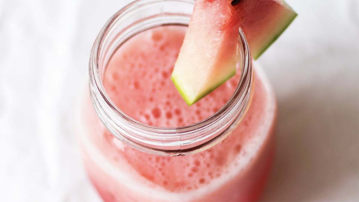 Fresh watermelon shake