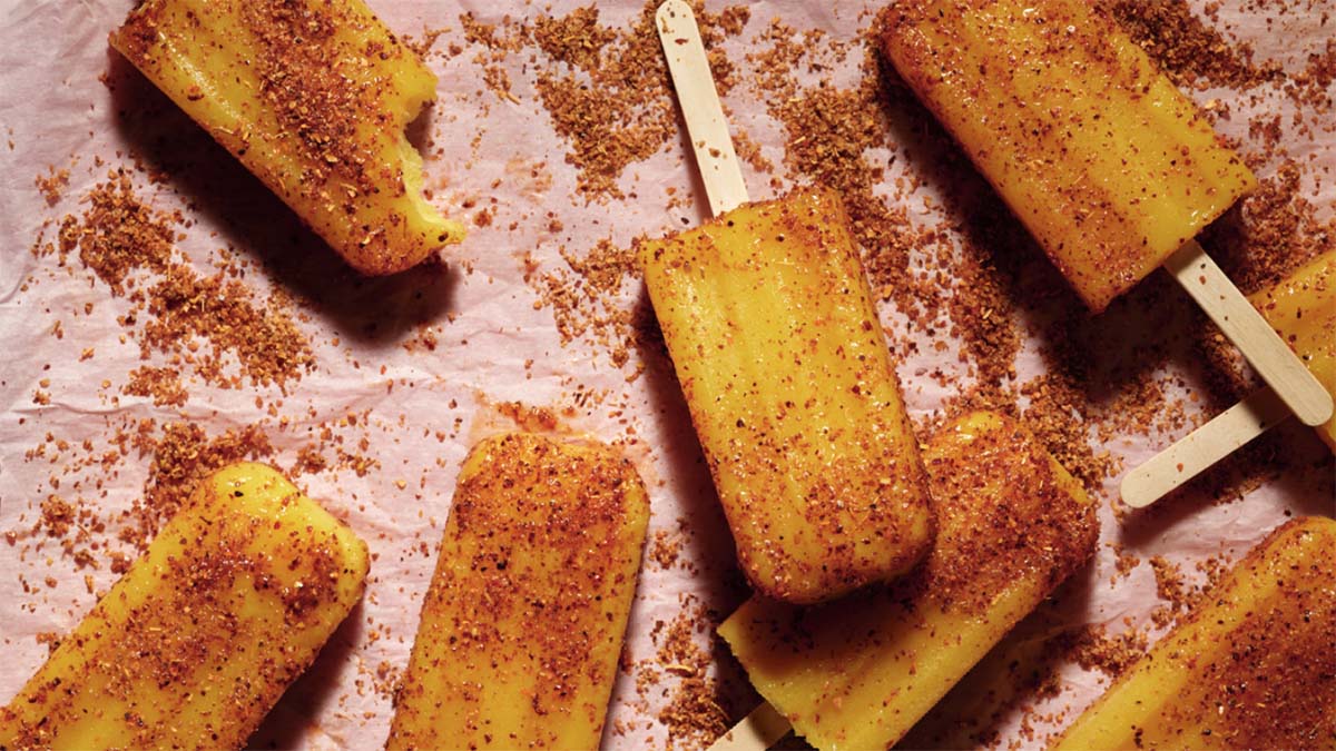 mango tajin ice pops