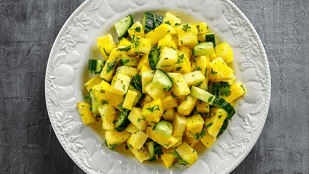 Pineapple Cucumber Salad