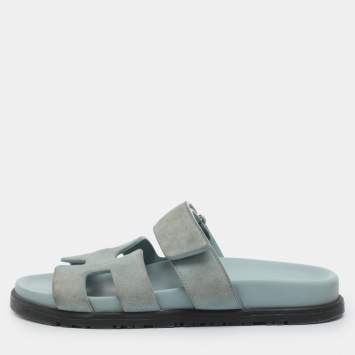 Chypre Size 36.5 Blue Suede Fl