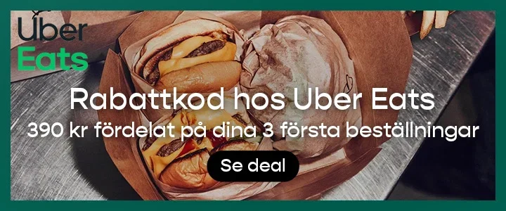 Uber Eats rabattkod
