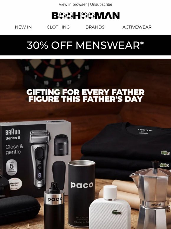 Thought about Father's Day?