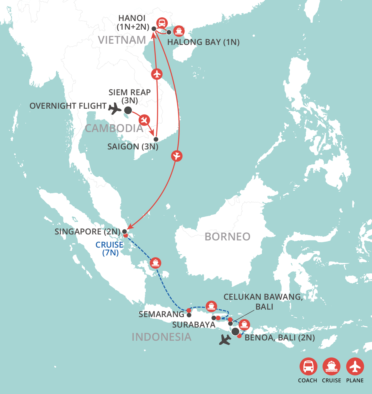 Angkor to Bali